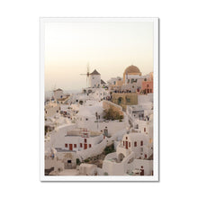 Load image into Gallery viewer, Oia Sundown Framed Print
