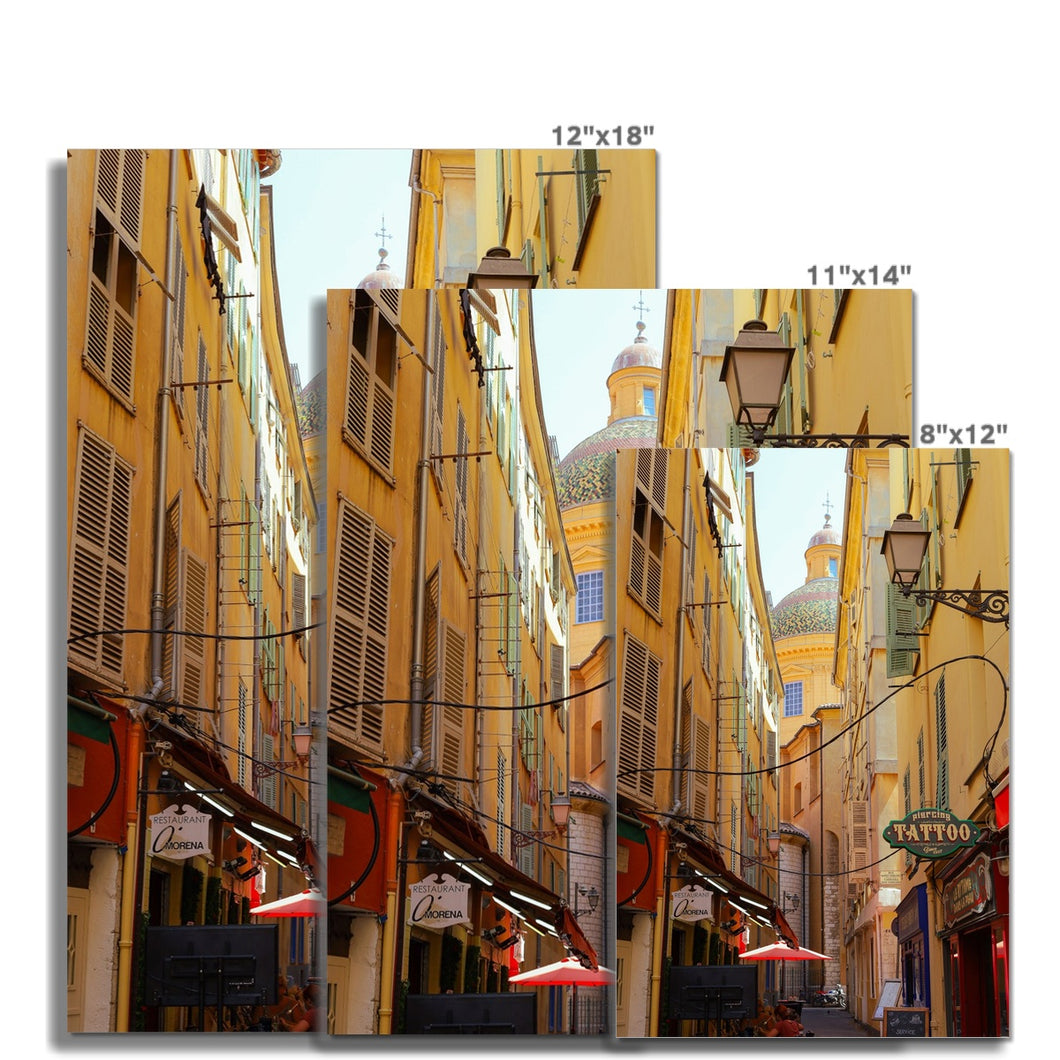 Nice Old Town Fine Art Print